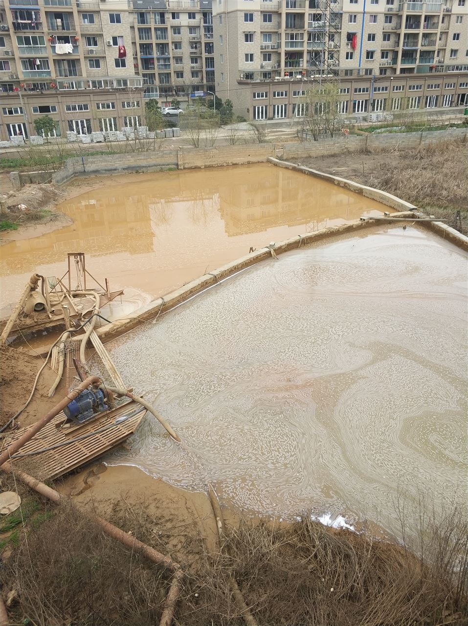 蕉城沉淀池淤泥清理-厂区废水池淤泥清淤